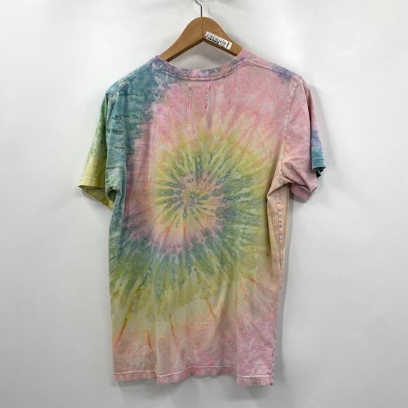 UNIF Pug Conga Line Turnup Tie Dye Tee - Picture 6 of 8